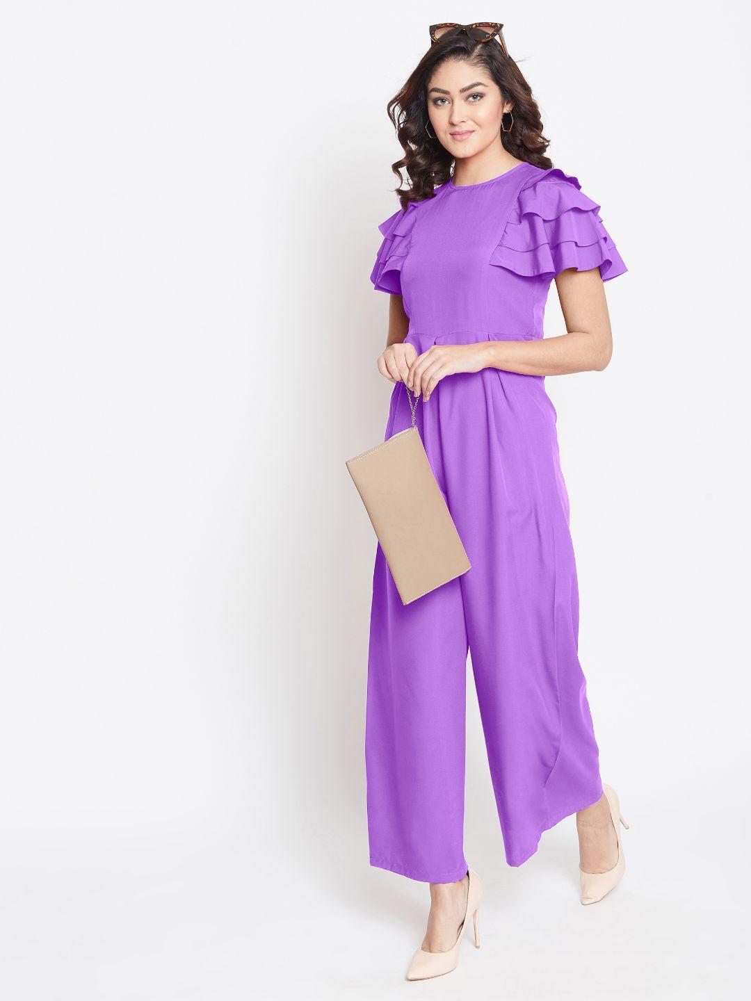 uptownie lite women ruffle sleeves jumpsuit