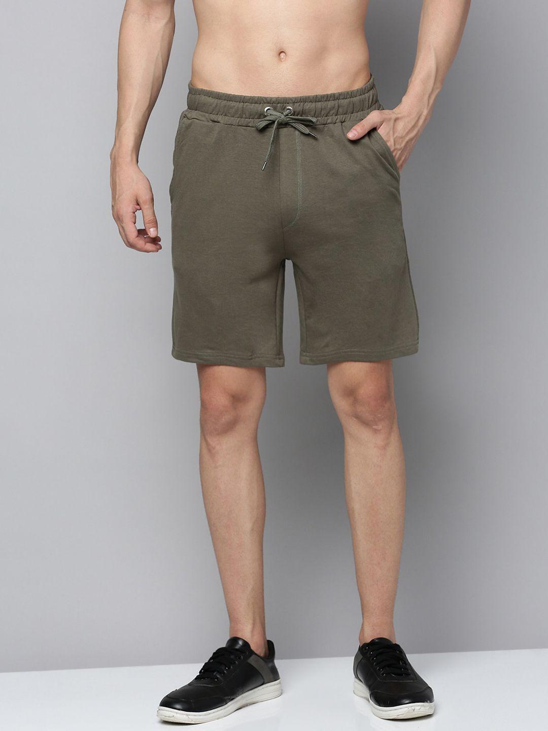 urban dog men mid-rise cotton sports shorts