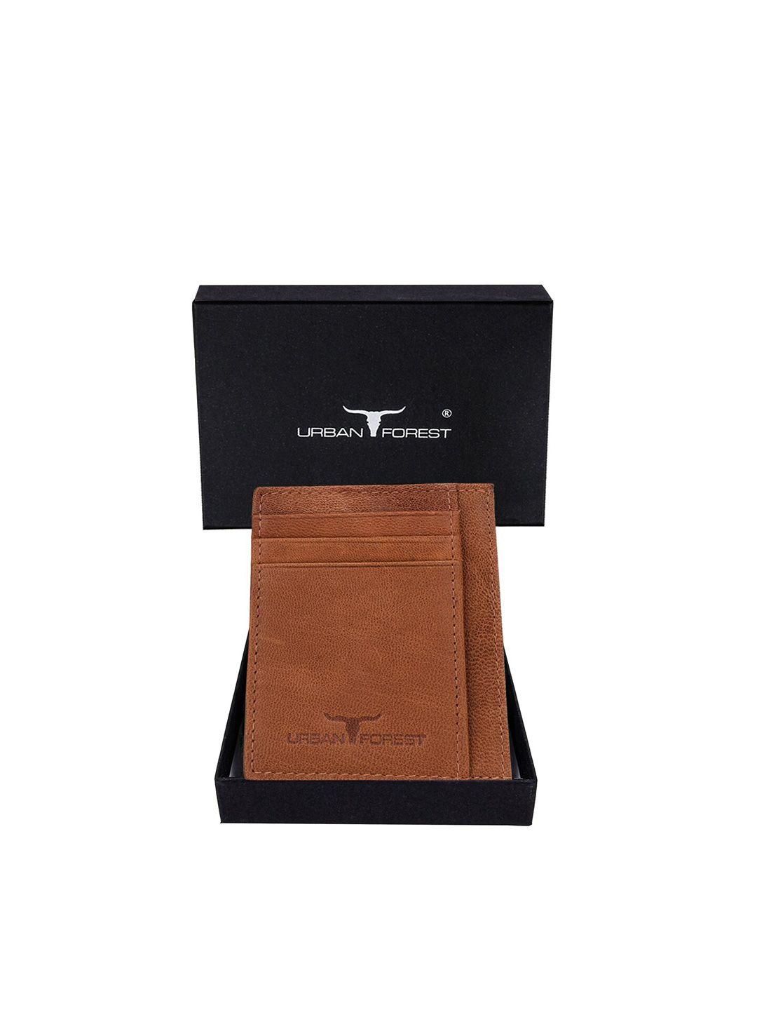 urban forest leather card holder