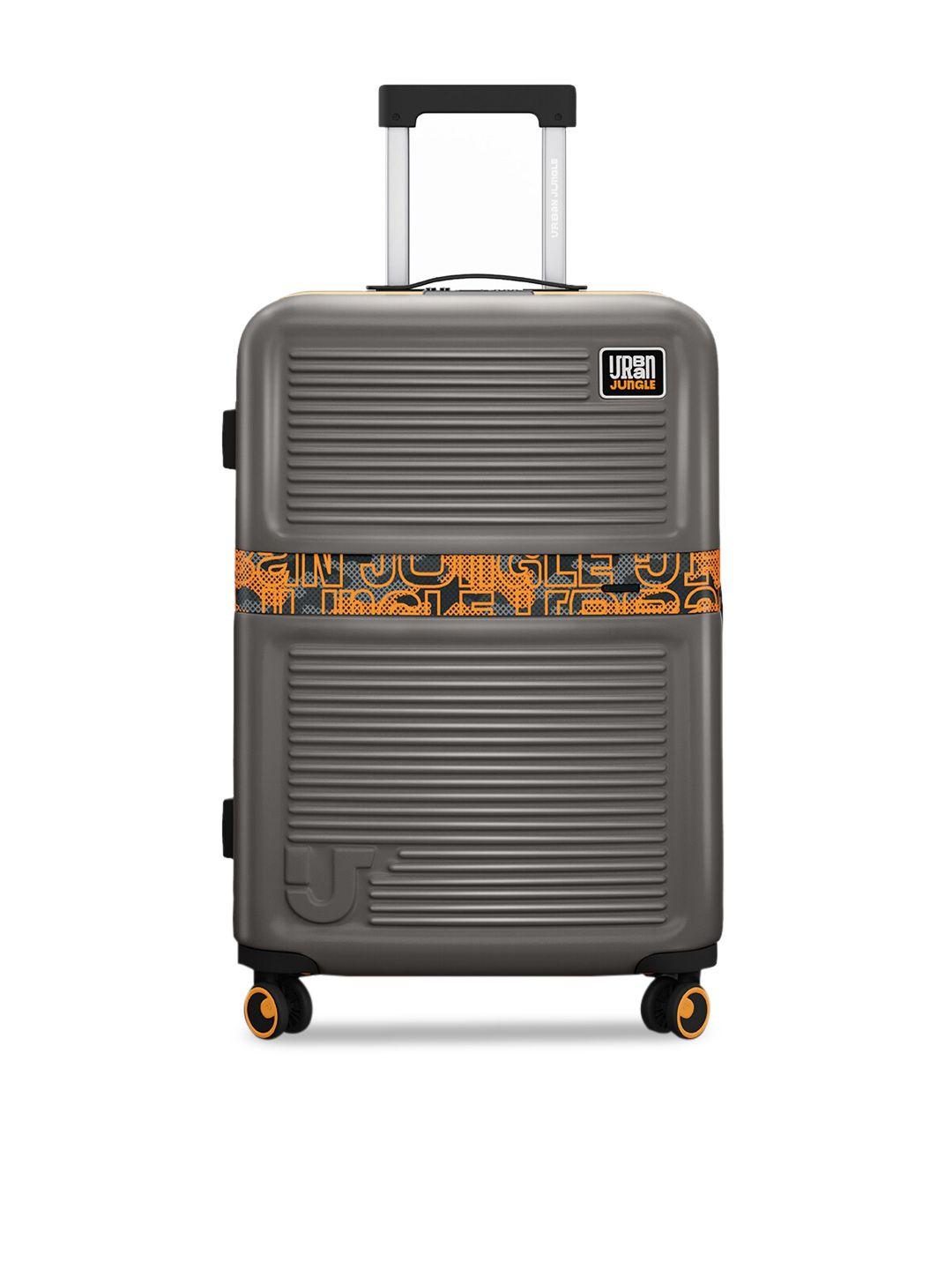 urban jungle textured medium hard luggage trolley