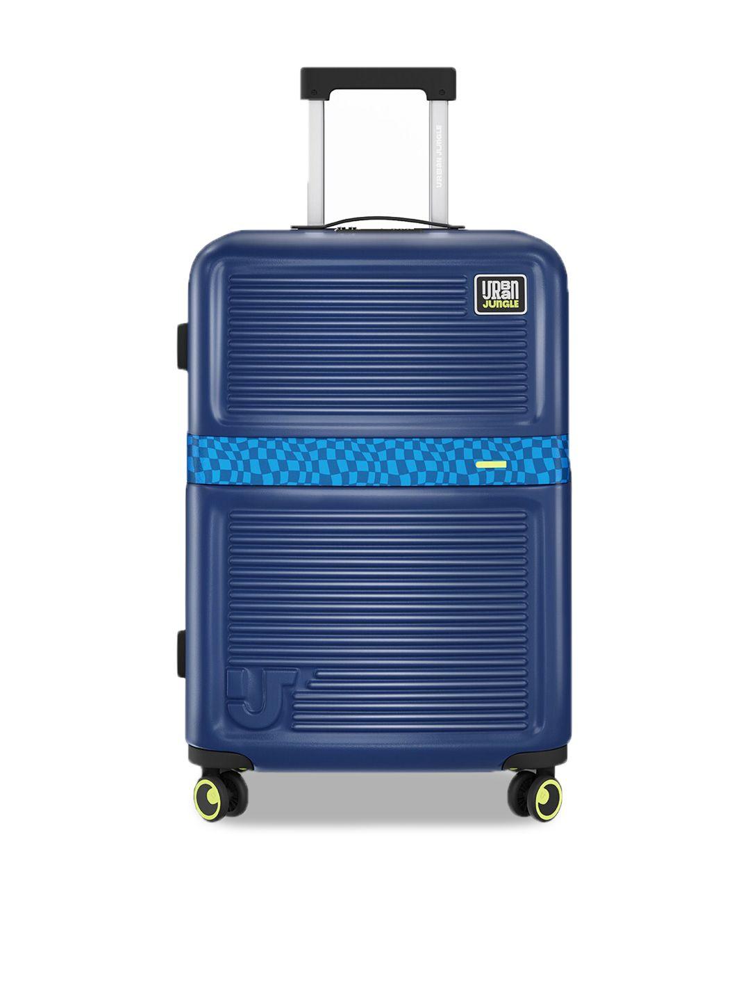 urban jungle textured medium hard luggage trolley