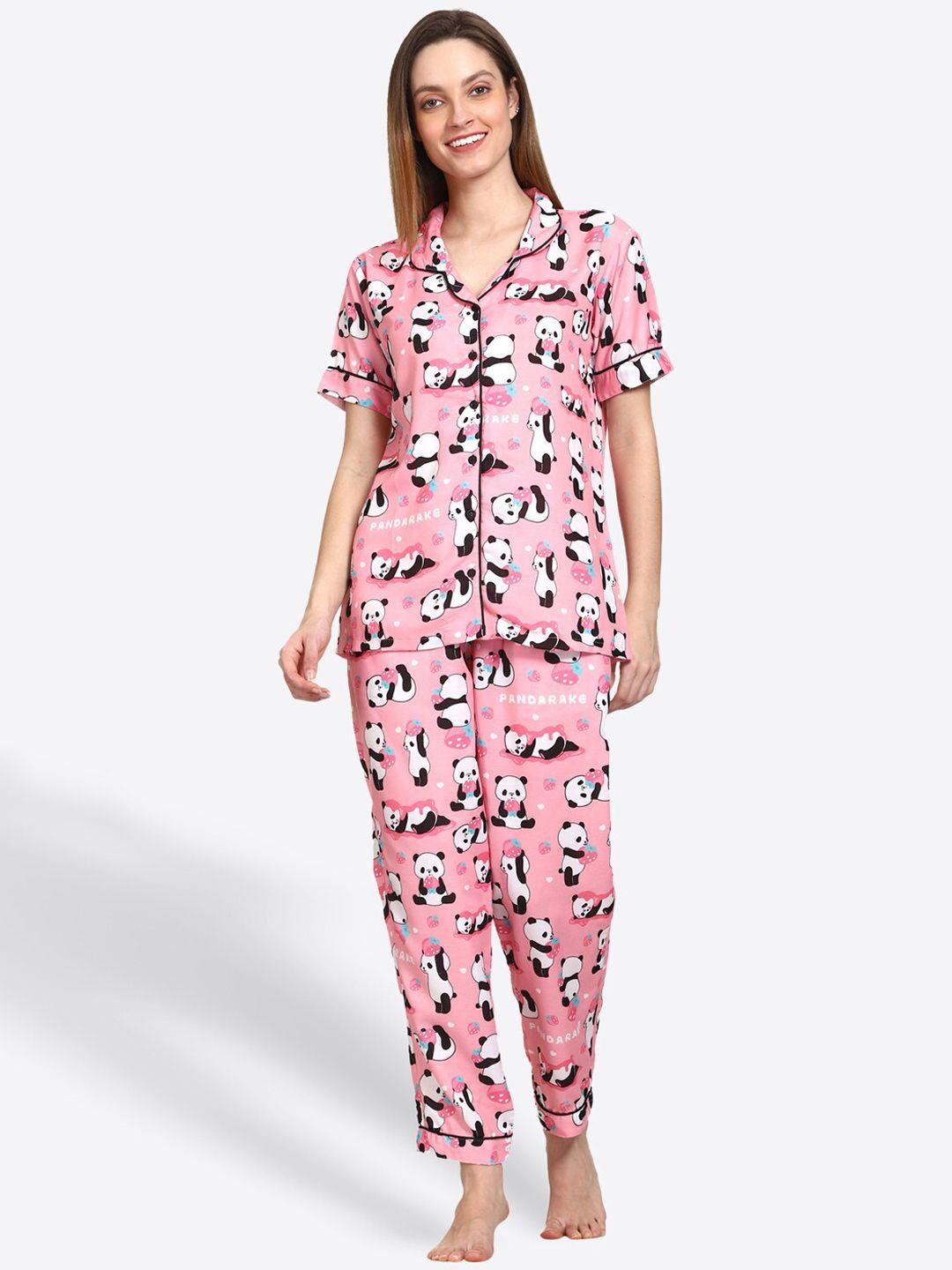 urban komfort women printed night suit