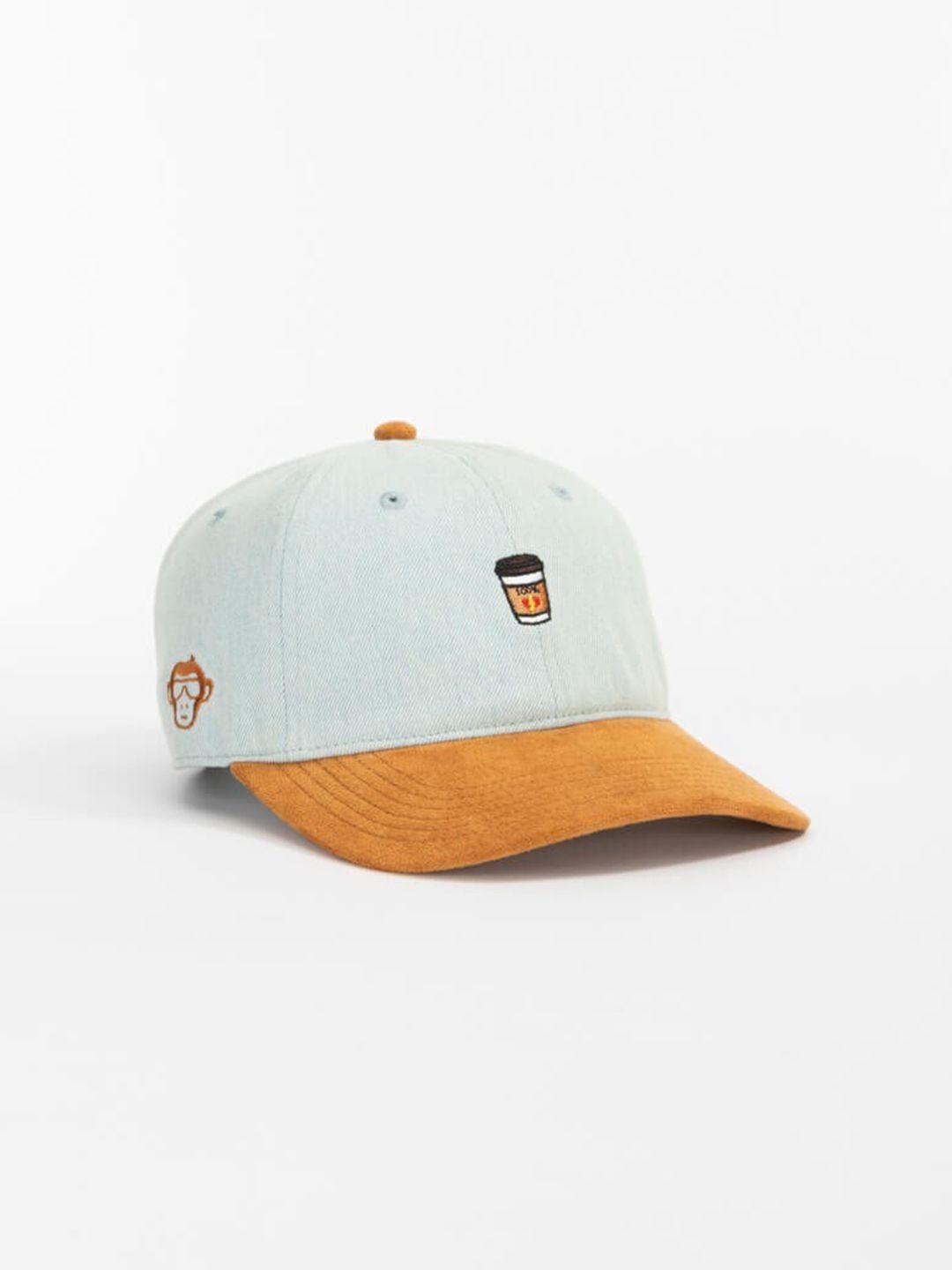 urban monkey unisex colourblocked baseball cap