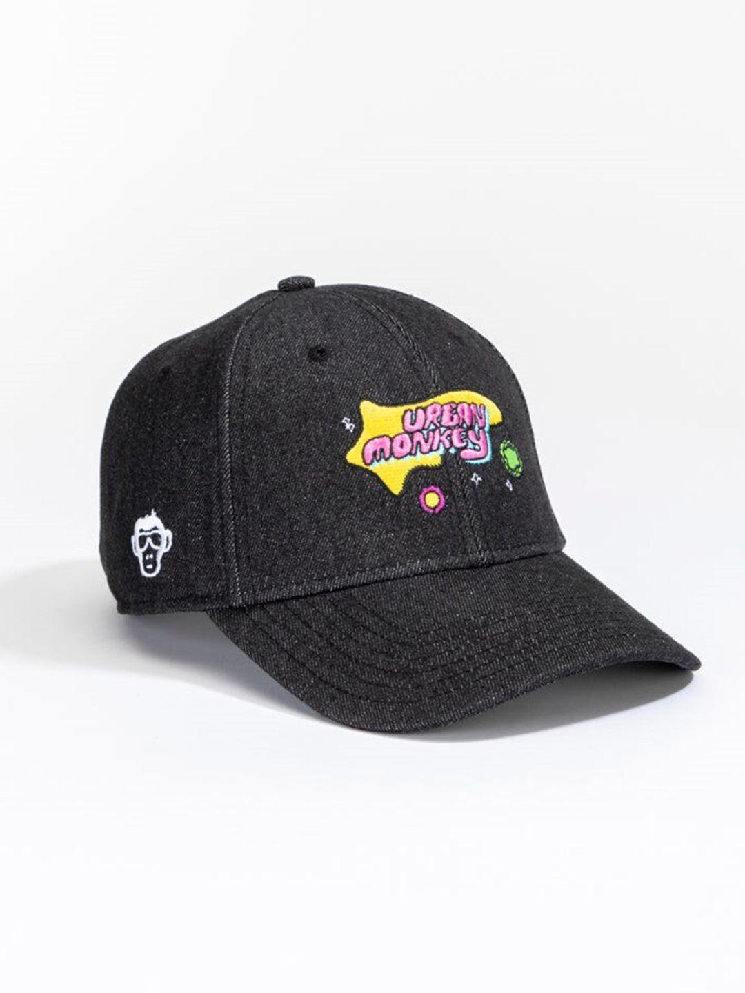 urban monkey unisex embroidered baseball cap