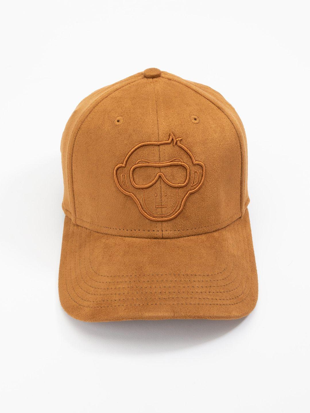 urban monkey unisex embroidered cotton baseball cap