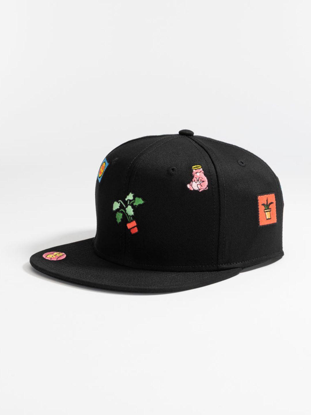 urban monkey unisex embroidered cotton baseball cap