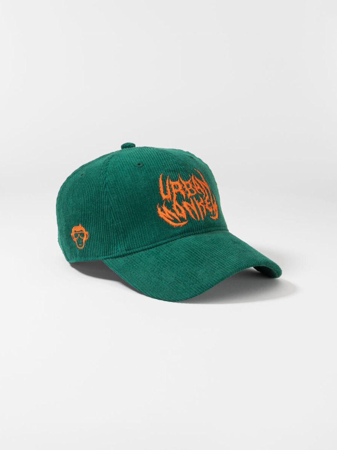 urban monkey unisex embroidered cotton baseball cap