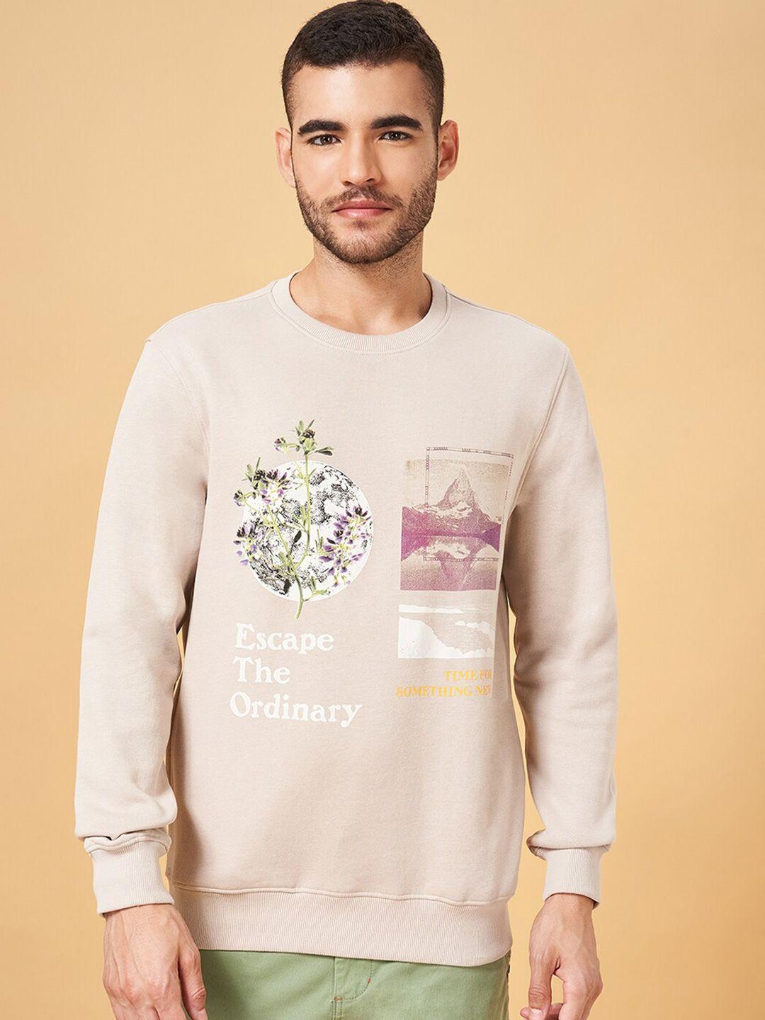 urban ranger by pantaloons graphic printed cotton pullover