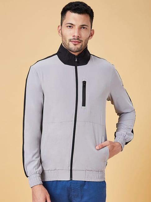 urban ranger by pantaloons grey regular fit jacket