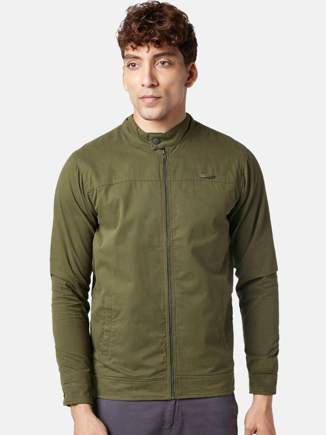 urban ranger by pantaloons mock collar bomber jacket