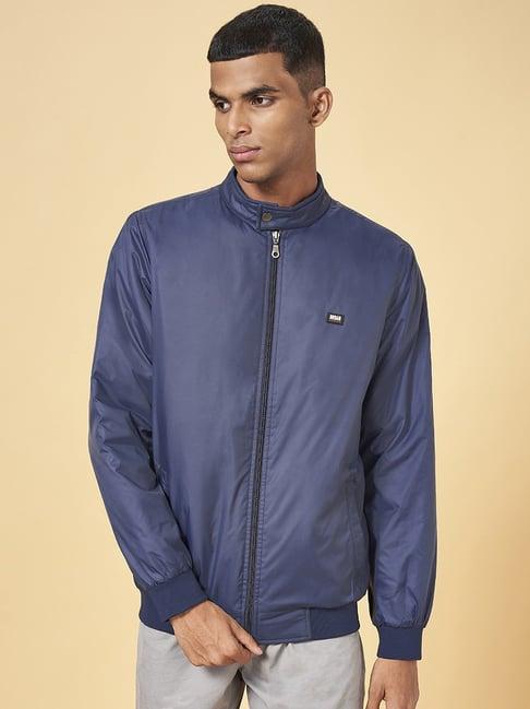 urban ranger by pantaloons navy regular fit jacket