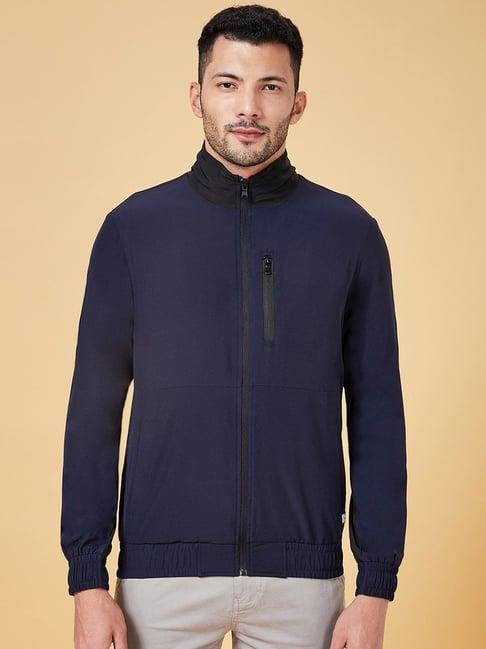 urban ranger by pantaloons navy regular fit jacket