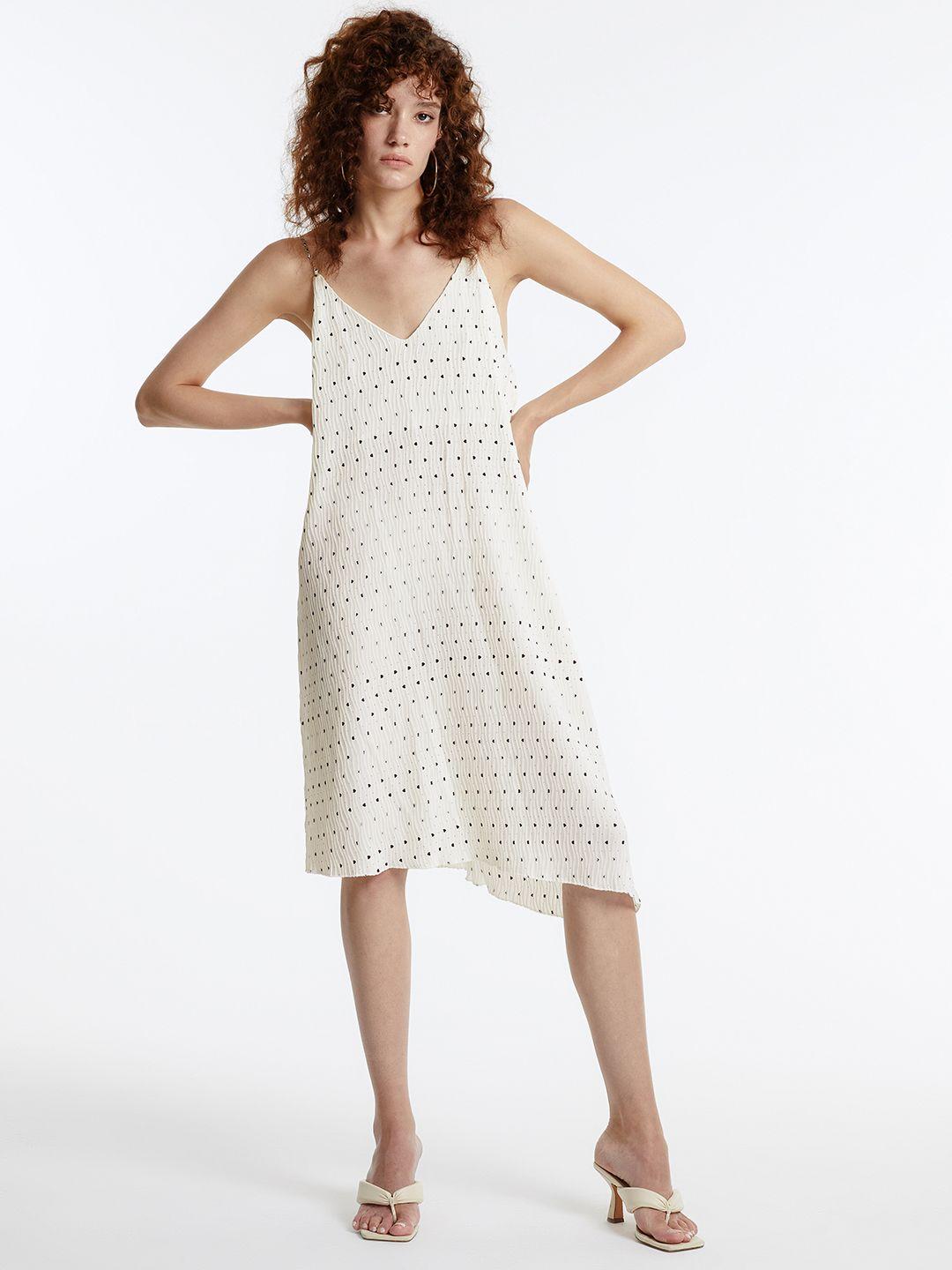 urban revivo conversational printed a-line dress