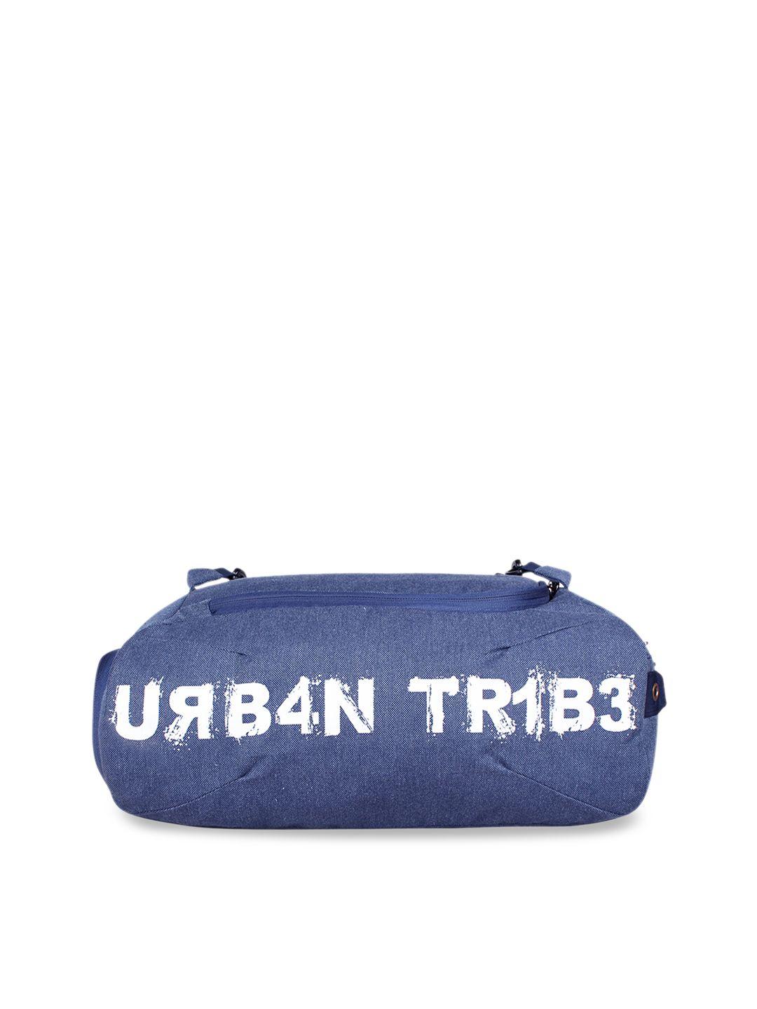 urban tribe blue 23 liters plank gym duffel bag