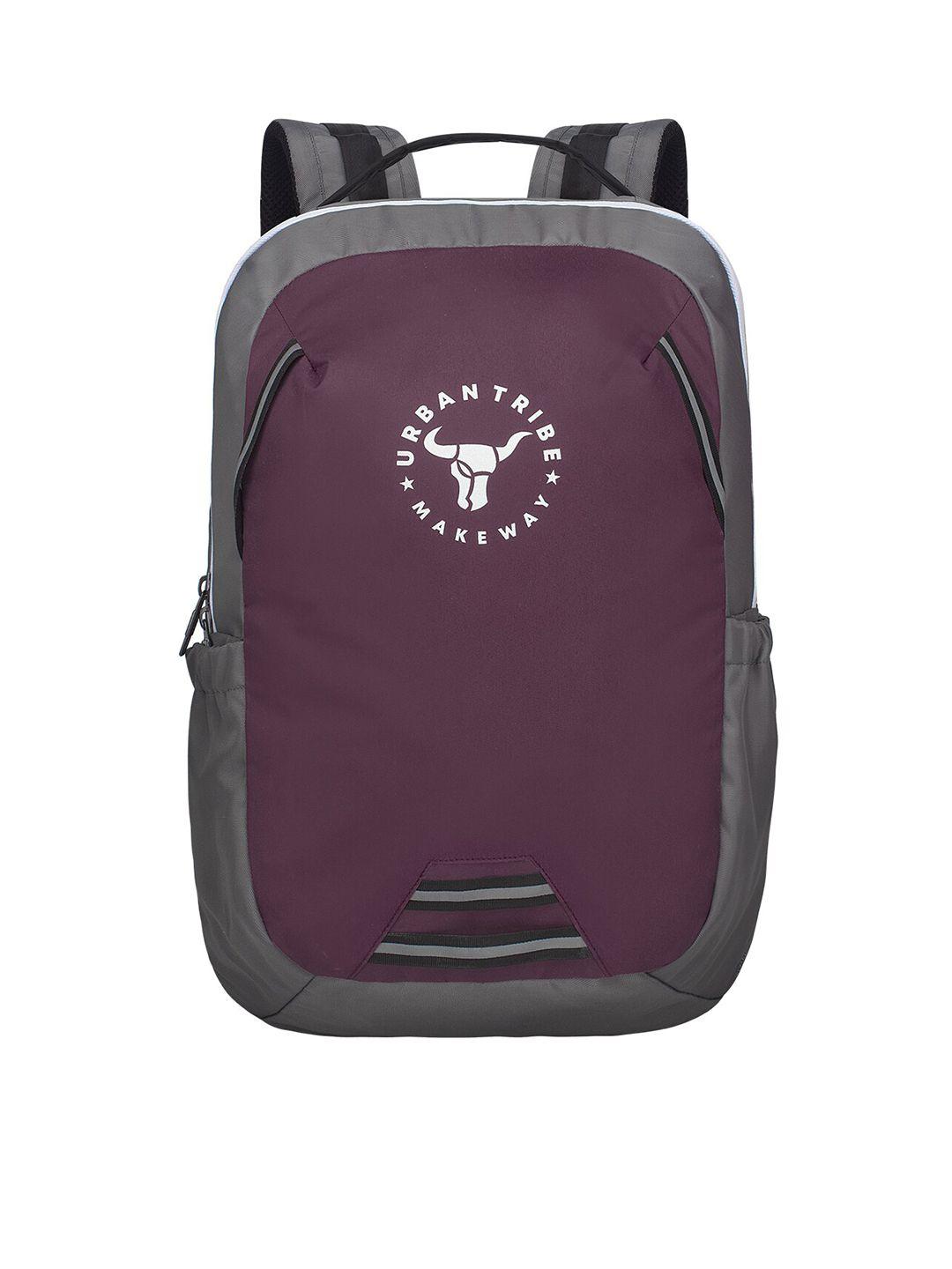 urban tribe brand logo printed backpack