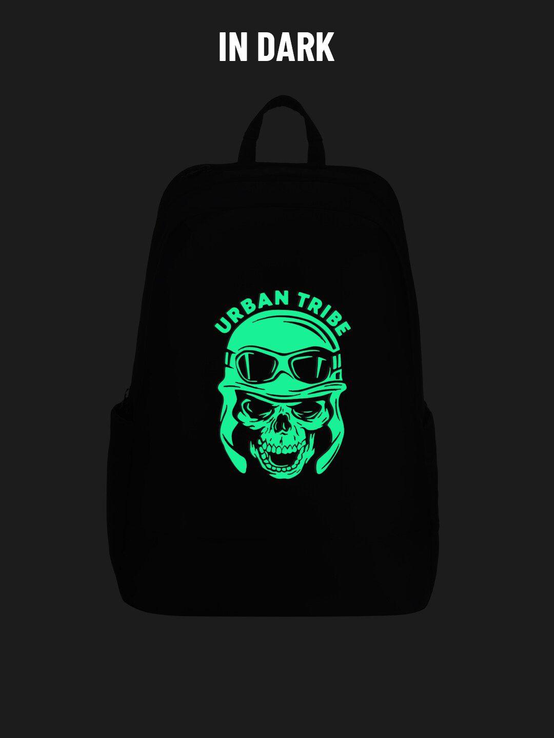 urban tribe graphic printed backpack