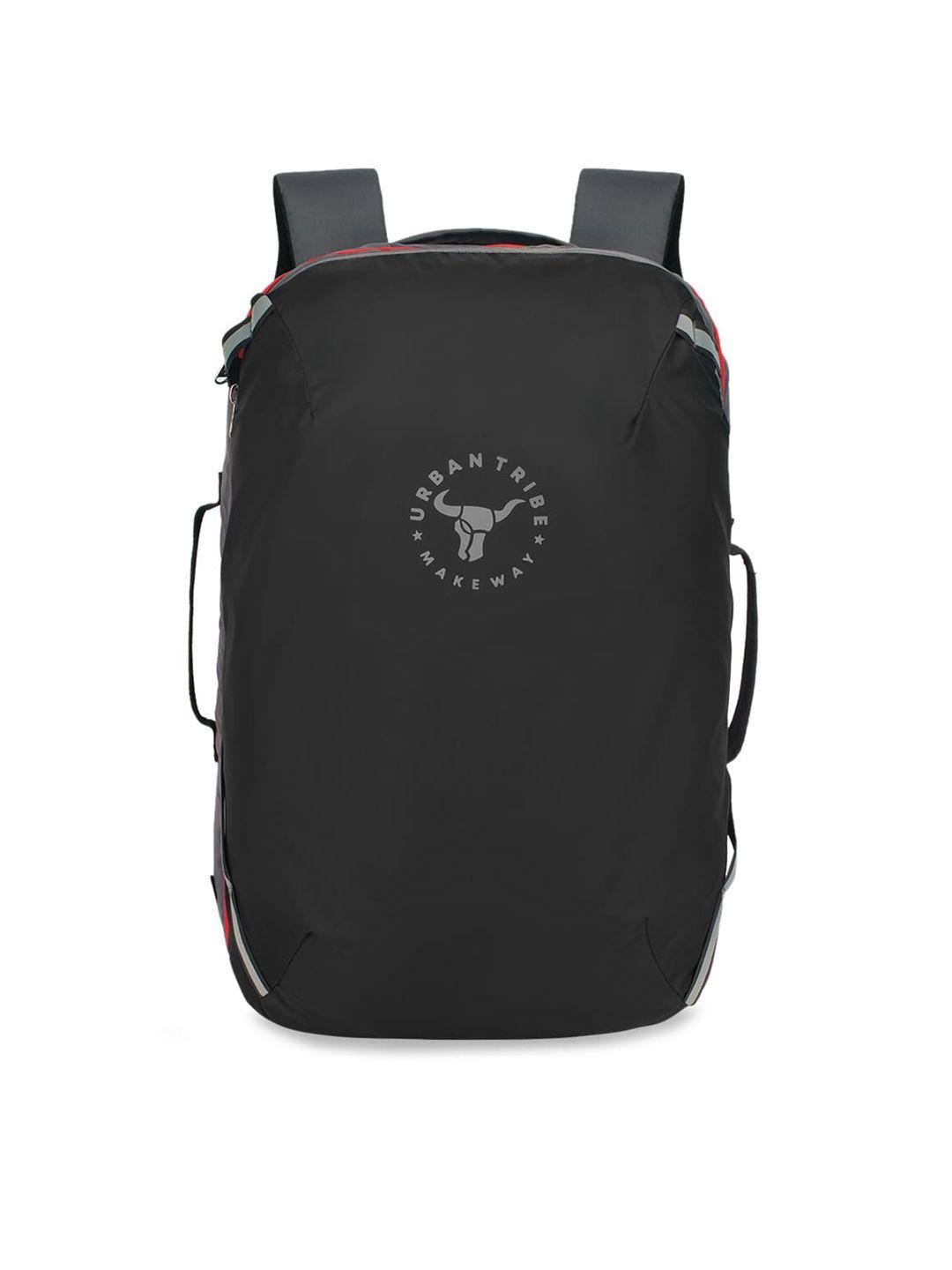 urban tribe unisex black & grey amigo backpack