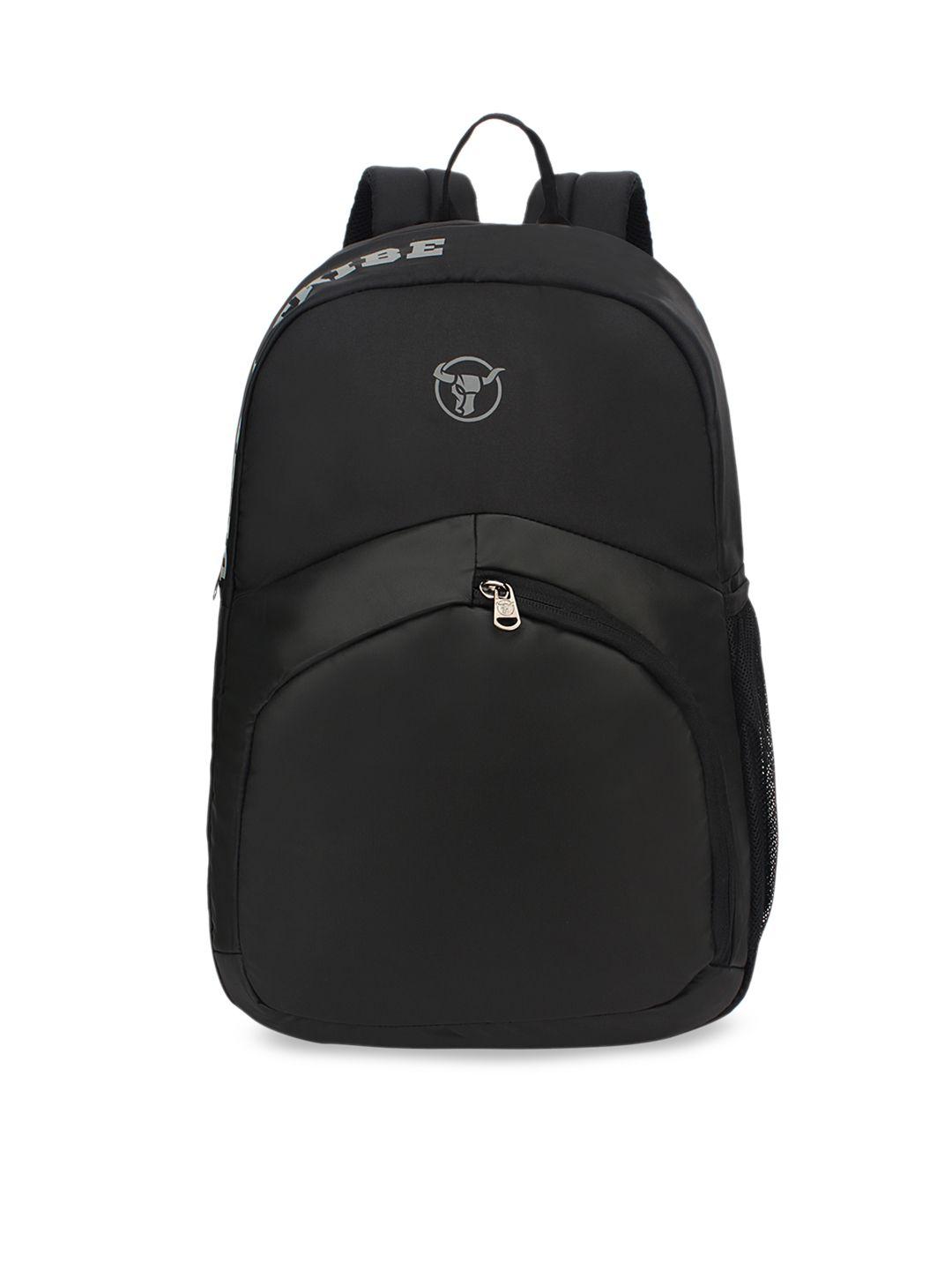 urban tribe unisex black solid backpack