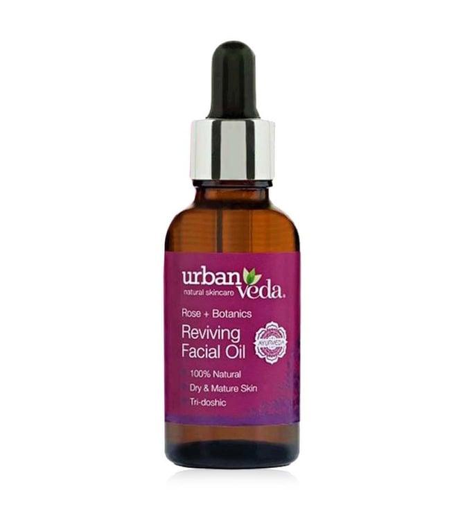 urban veda rose + botanics reviving ayurvedic facial oil 30 ml