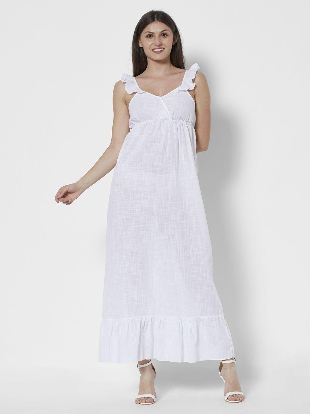 urbanic white maxi nightdress