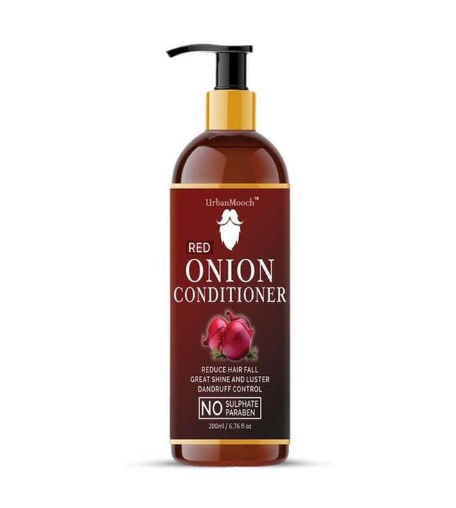 urbanmooch onion hair conditioner for hair growth & hair fall control - 200 ml