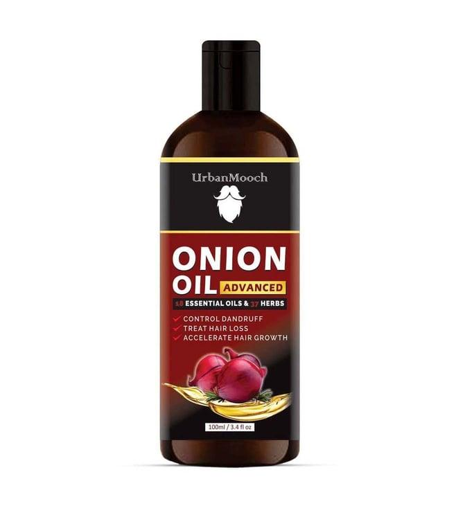 urbanmooch advanced red onion hair oil - 100 ml