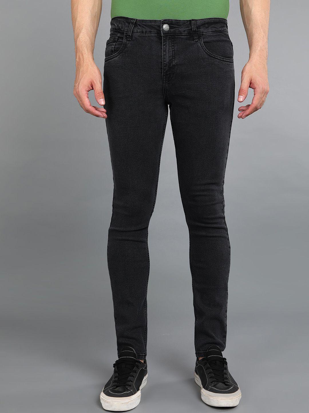 urbano fashion men grey stretchable jeans