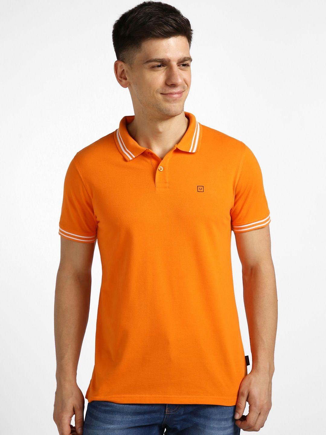 urbano fashion polo collar slim fit t-shirt