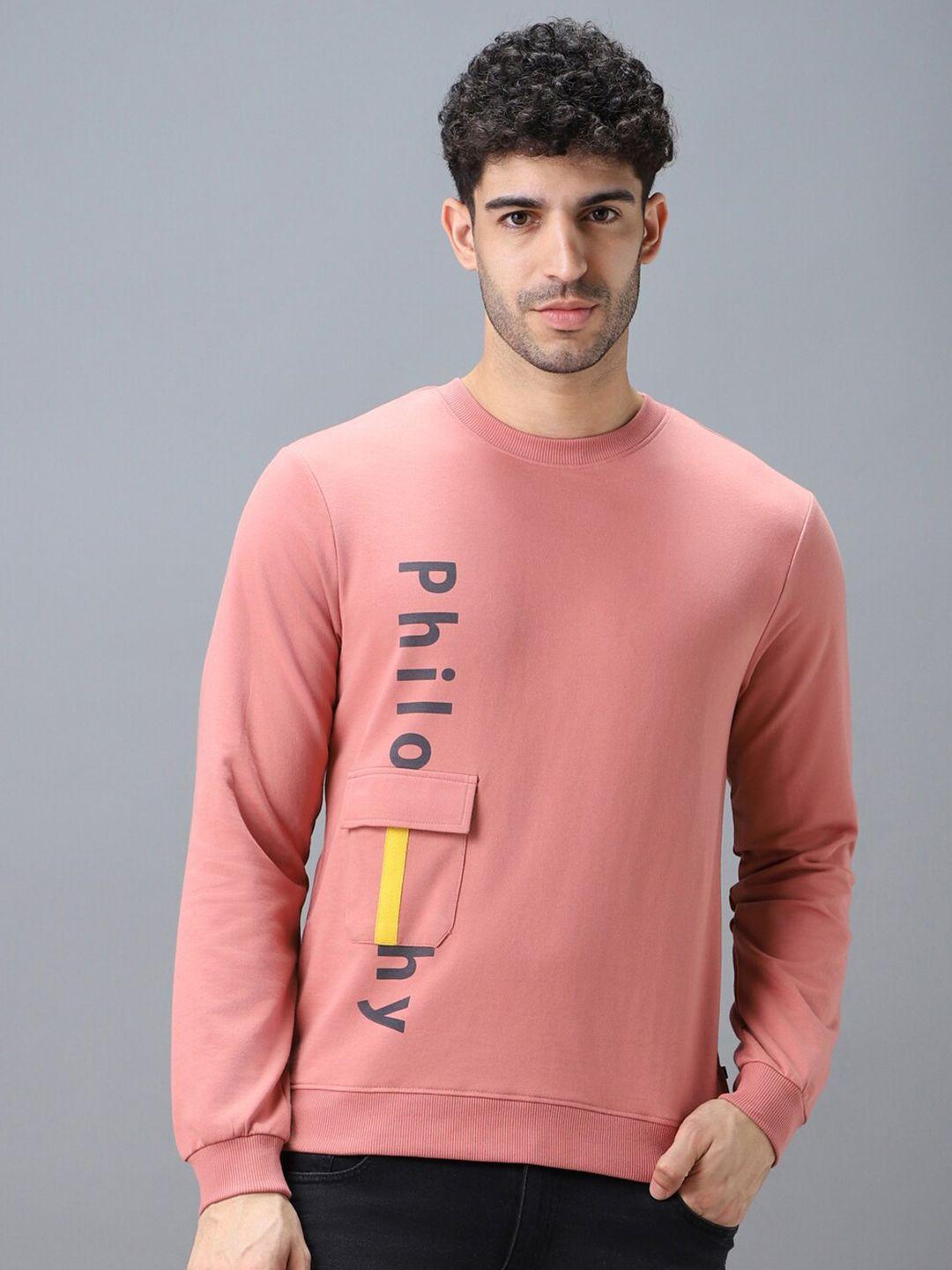 urbano fashion typography printed cotton sweatshirt