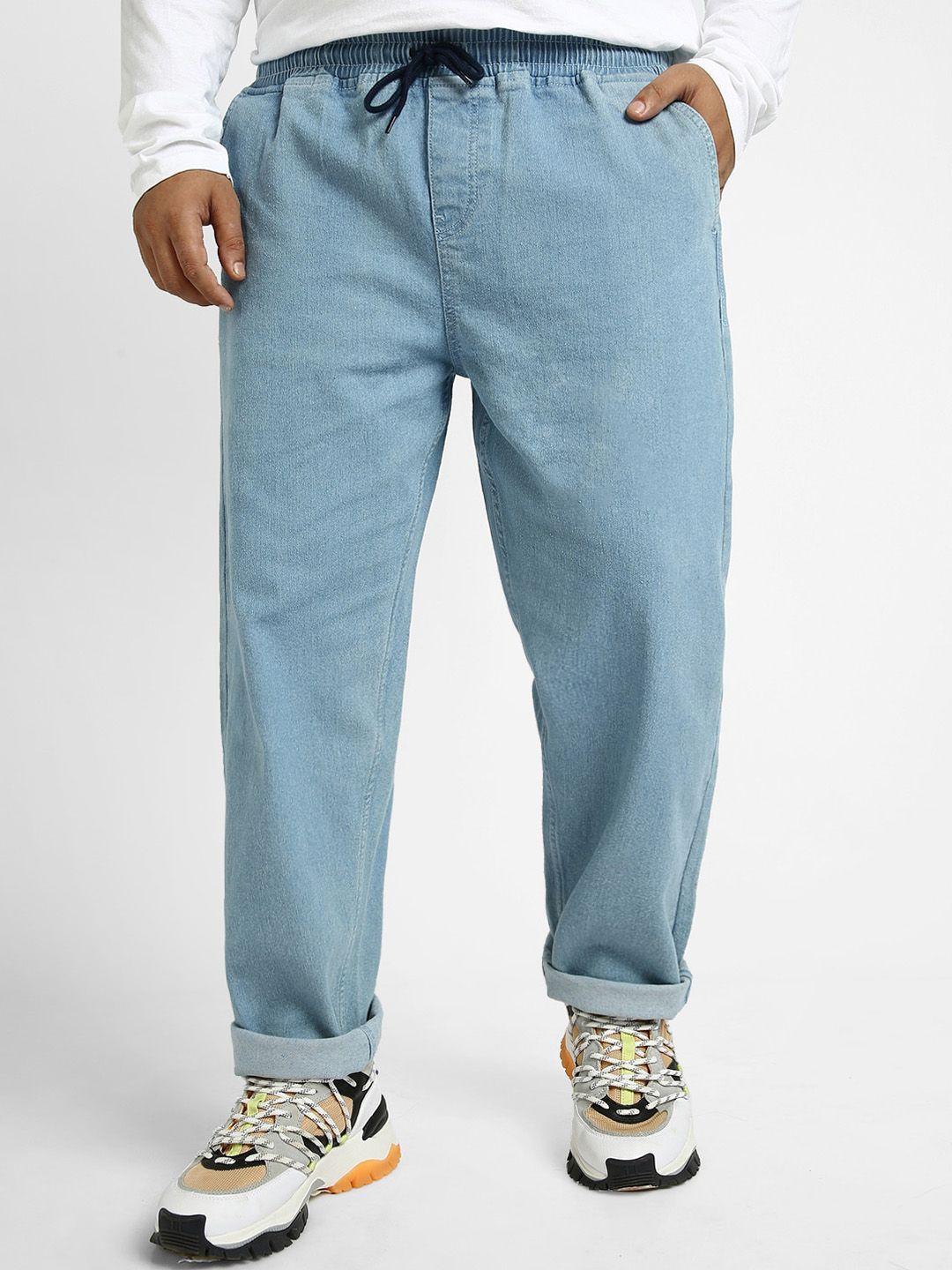 urbano plus men blue stretchable jeans