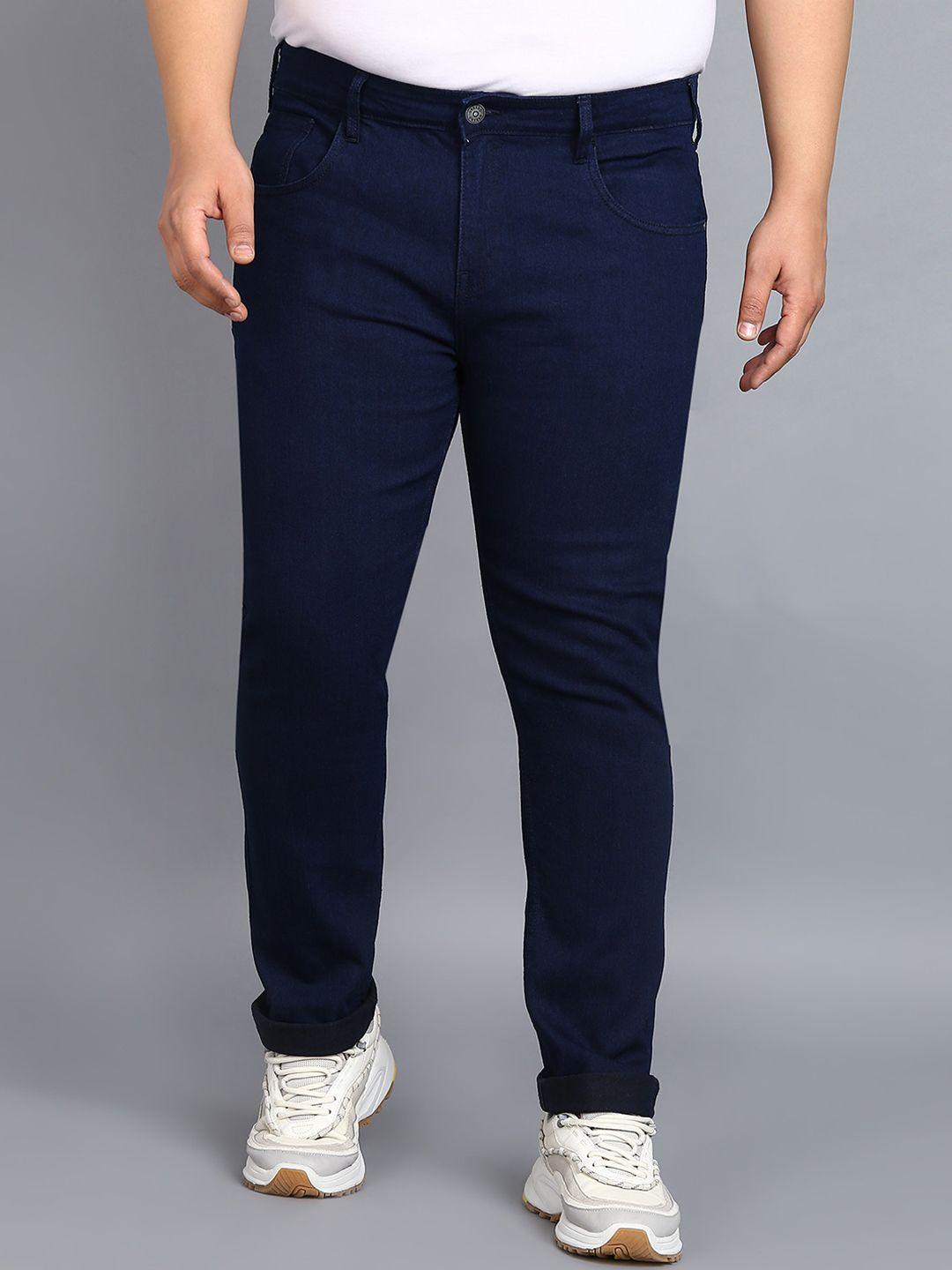 urbano plus men blue stretchable jeans