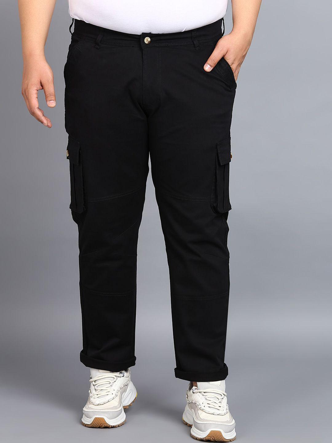 urbano plus men mid-rise cotton cargos