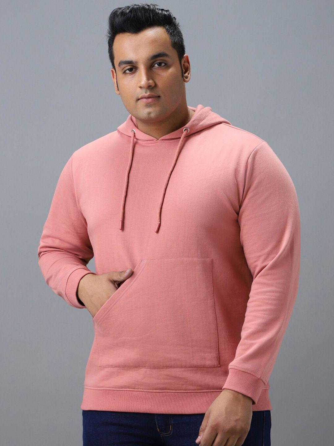 urbano plus plus size hooded cotton sweatshirt