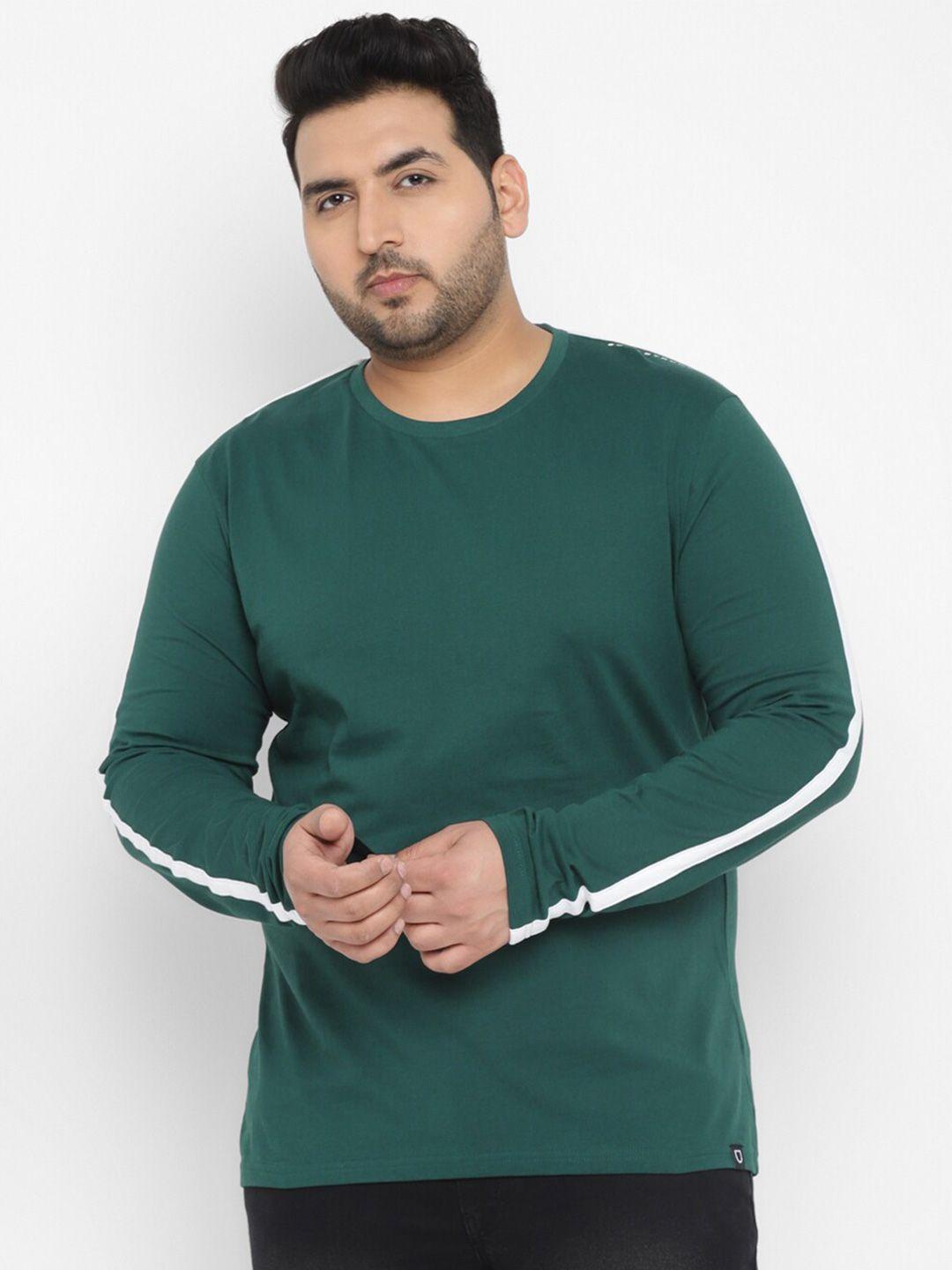 urbano plus round neck long sleeves pure cotton t-shirt