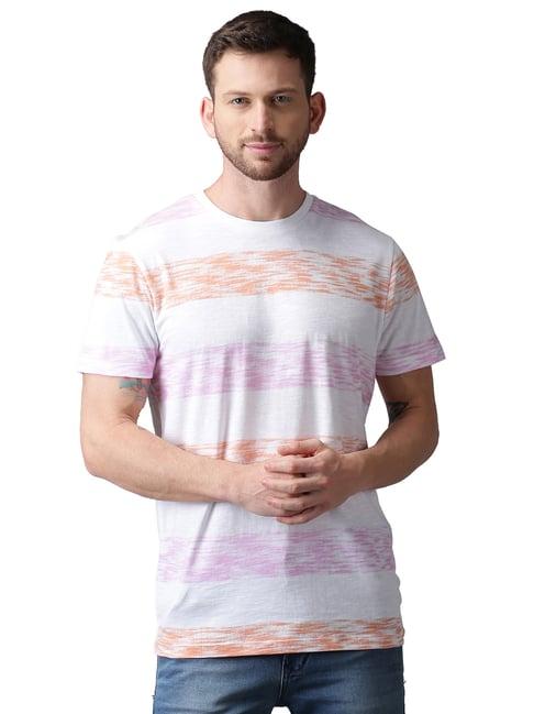 urgear orange & pink crew t-shirt