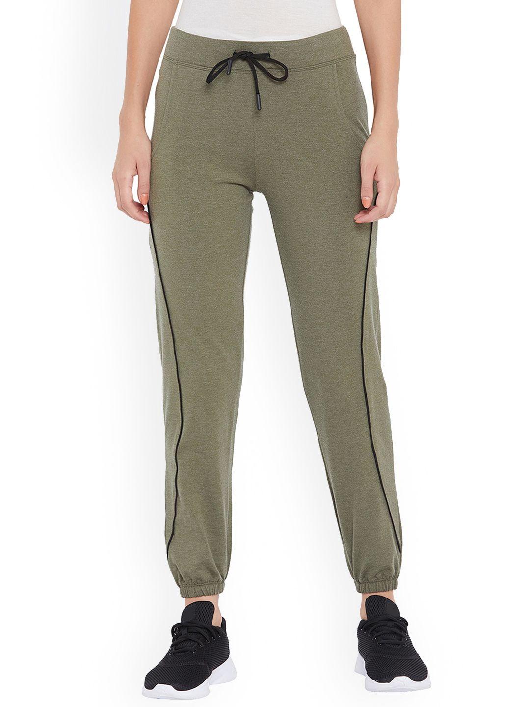 urknit cotton mid-rise joggers