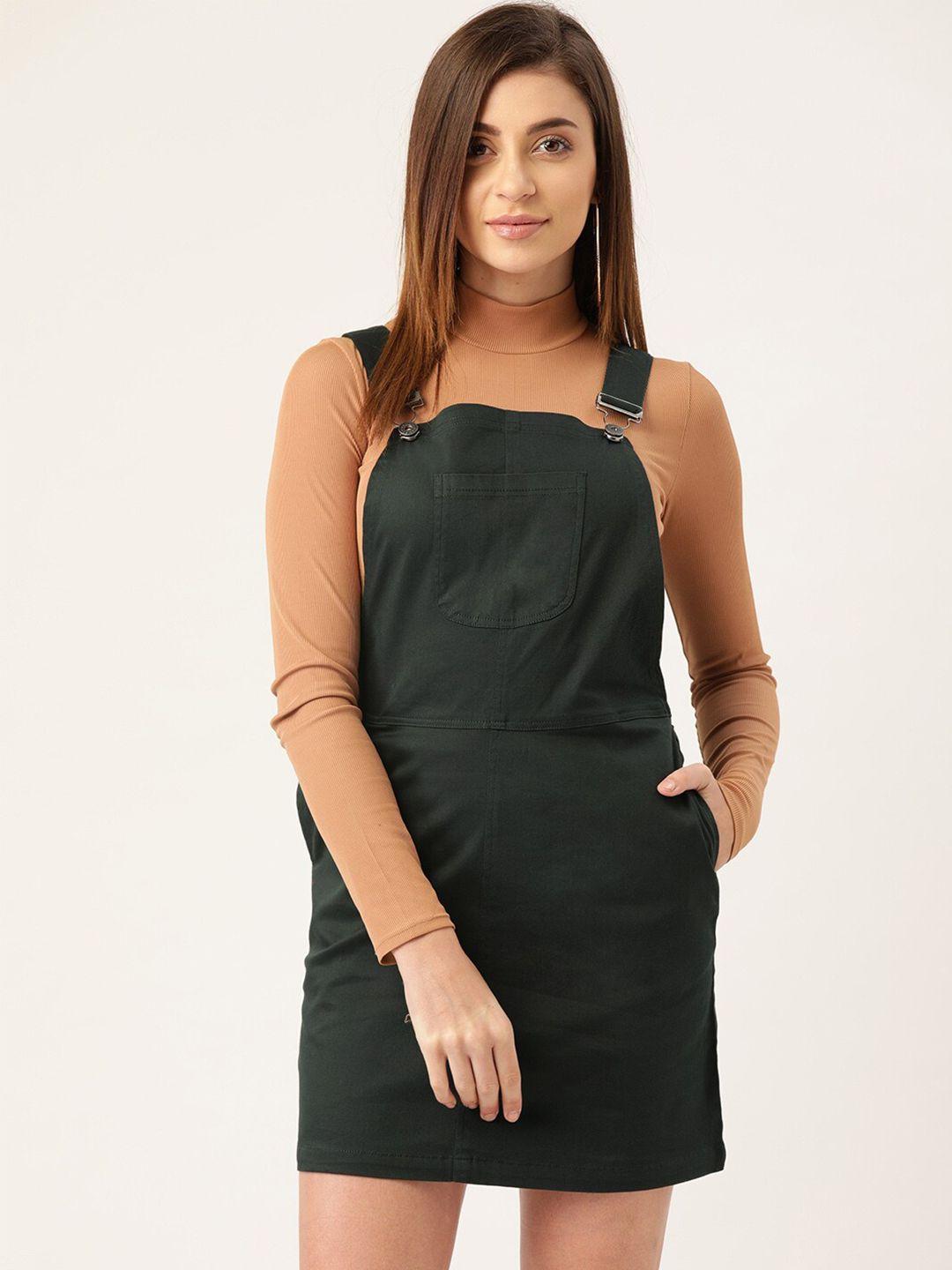 ursense sleeveless mini pinafore dress