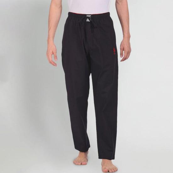 us polo assn. men solid track pants