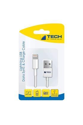 usb data sync & charge cable - white