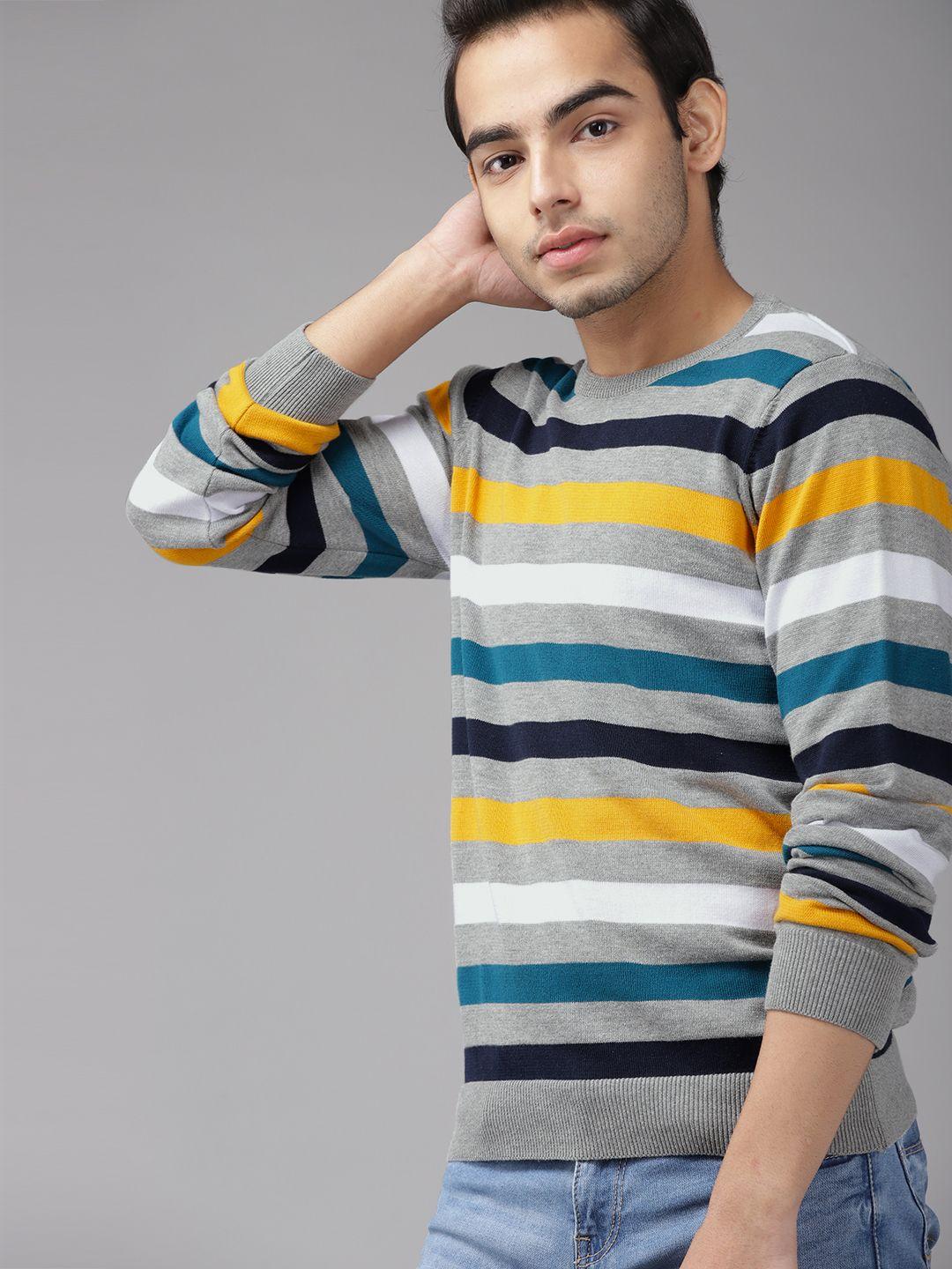 uth by roadster boys multicoloured striped pullover