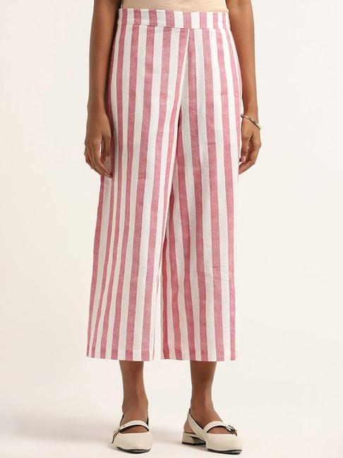 utsa by westside pink striped pants