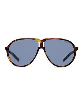uv-protected full-rim square sunglasses-203010