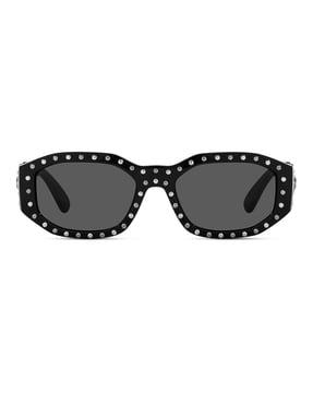 uv-protected irregular sunglasses-0ve4361