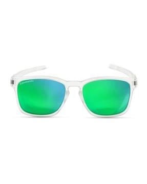 uv-protected polarised square sunglasses