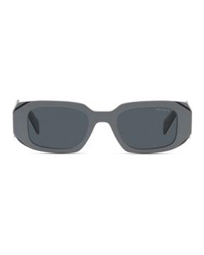uv-protected rectangle sunglasses - 0pr 17ws