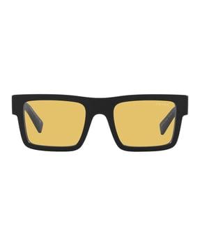 uv-protected rectangular sunglasses-0pr 19ws