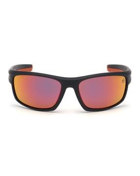 uv-protected rectangular sunglasses-tb9171 63 02d