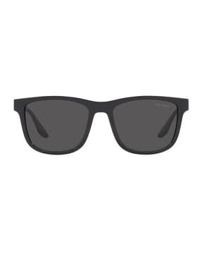 uv-protected square sunglasses-0ps 04xs