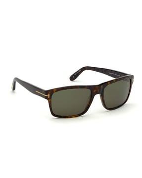 uv-protected square sunglasses-ft0678 58 52n