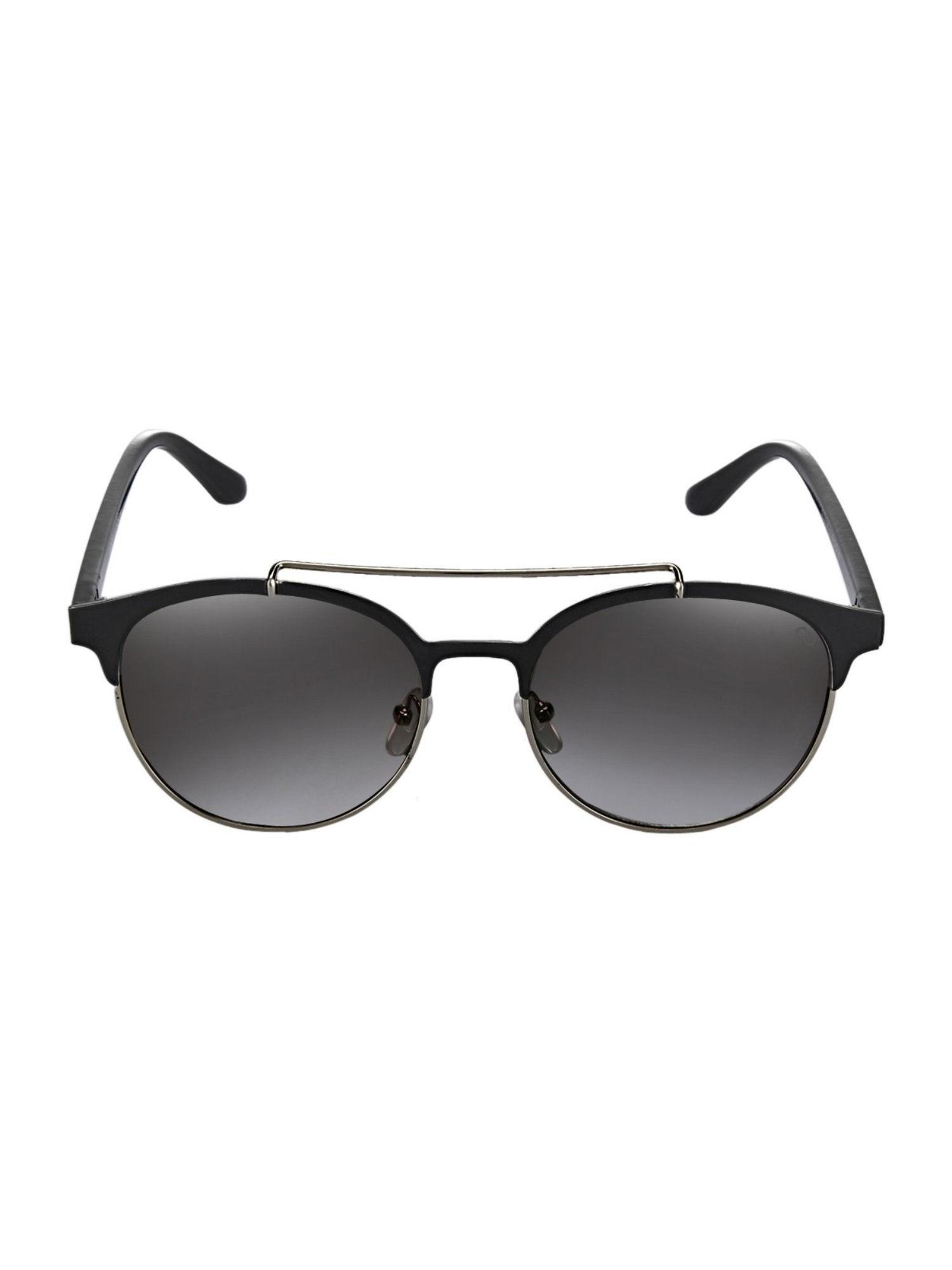 uv protected butterfly unisex sunglasses - black frame